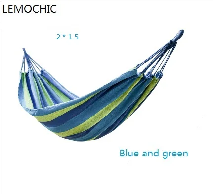 blue and green Высокое качество оборудование для кемпинга барбекю coussin кровать кемпинг туристический гамак спальный гамак мателас коврик для гамака - Цвет: blue and green