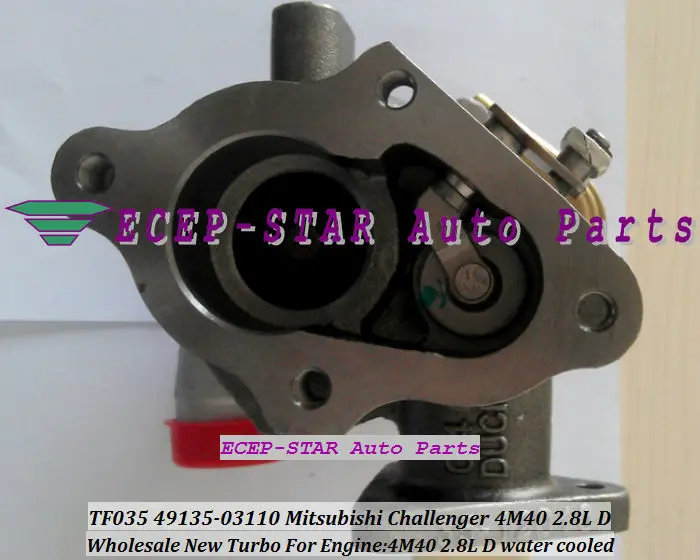 TF035 49135-03110 ME202012 MITSUBISHI CHALLANGER 4M40 2.8L D turbocharger turbo turbine (6)