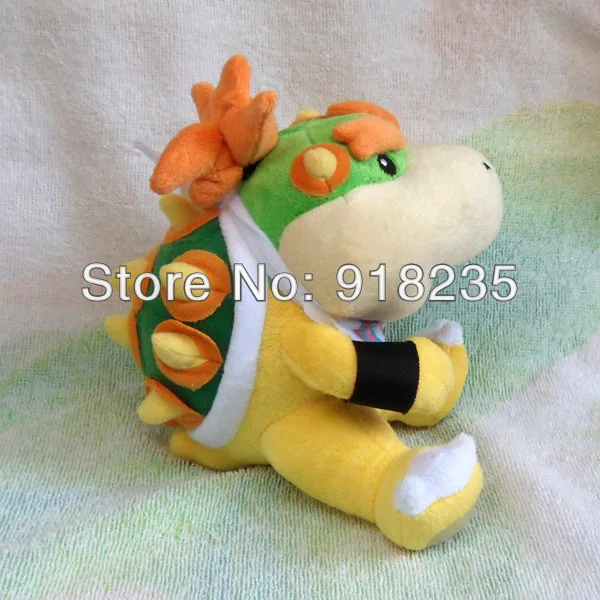 10/лот Super Mario Bros. " Bowser JR плюшевая кукла игрушка