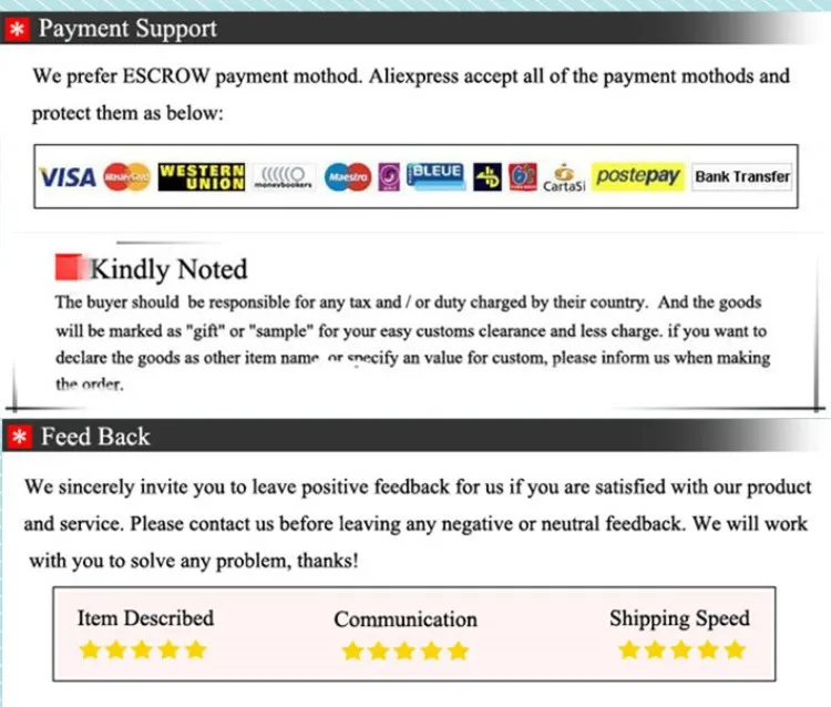 2Payment support