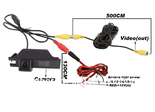 Для Камера заднего вида Камера с 4 LED HD Камера для Kia Sportage R 2011-2012/ k3