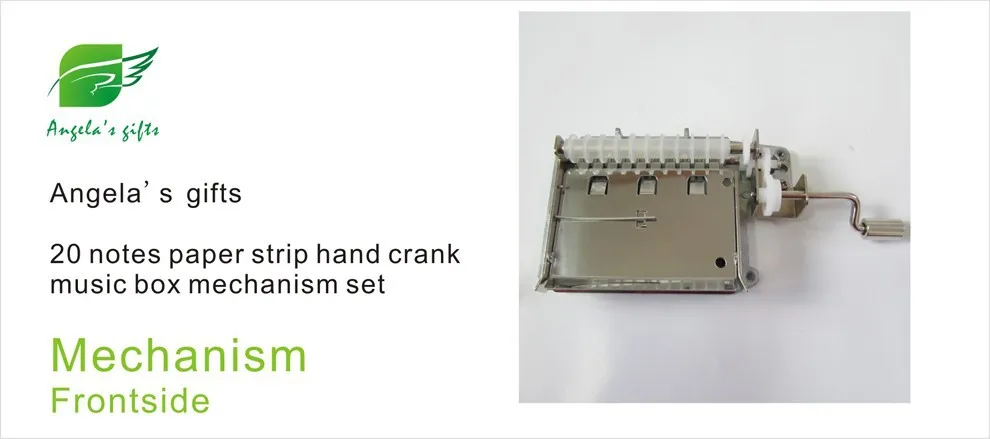 20 notes paper strip music box 2