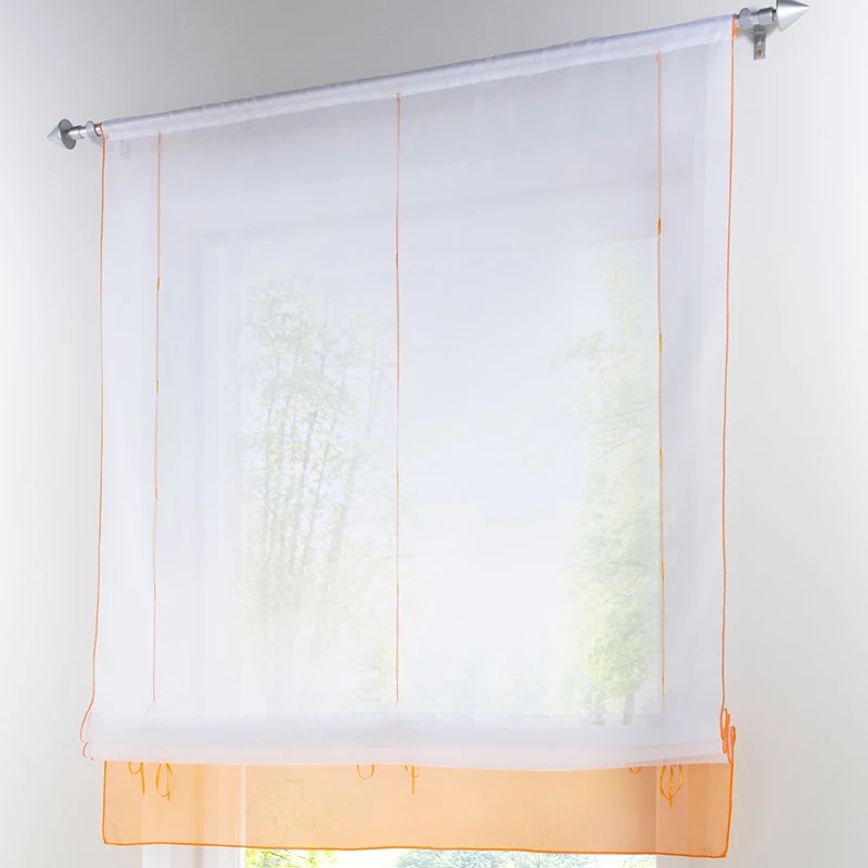 Sinogem декоративные садовые занавески спасательная лента римские регулируемые по