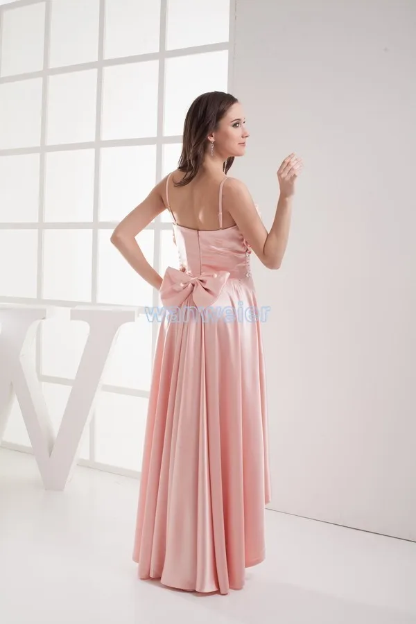 2013 vestidos formales платья знаменитостей Макси невесты платье горничной Индивидуальные Длинные розовые Кристальные платья подружки невесты