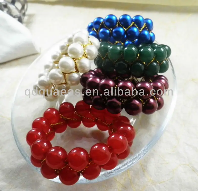 Продано на Aliexpress бисером кольцо для свадебных салфеток