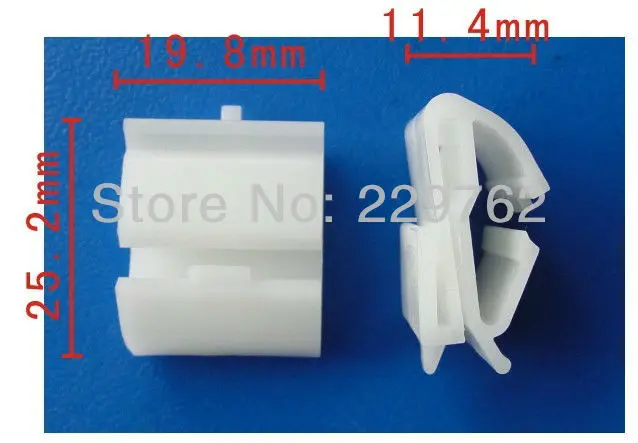 100 PCS Porta Belt Moulding Clip Para