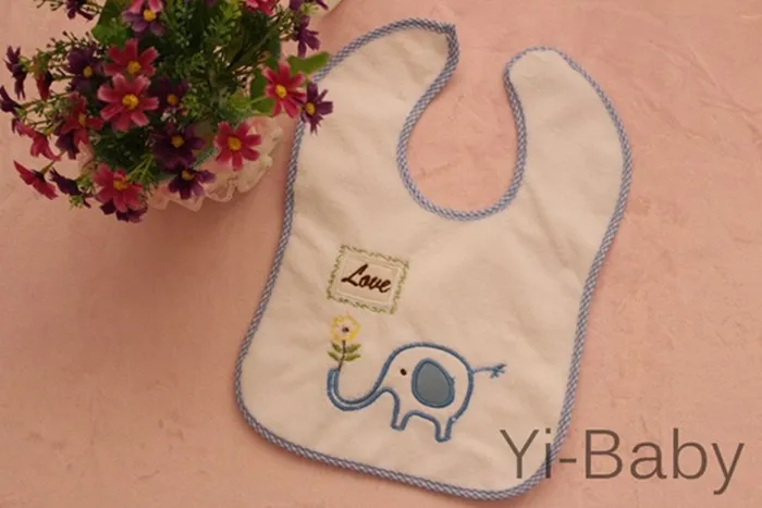 12 шт./компл. YB001 fflower Burp Полотна младенческой слюны полотенца Baby Bib водонепроницаемый нагрудник