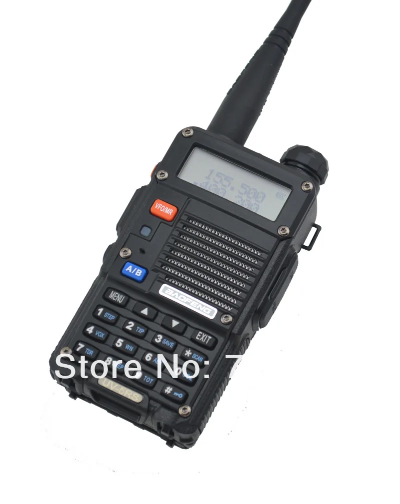 2014 Новинка! Baofeng UV-5RS 136-174 МГц и UHF400-520MHz двухдиапазонный 5 Вт/1 Вт 128CH FM 65-108 МГц с бесплатными наушниками Портативное двухстороннее радио