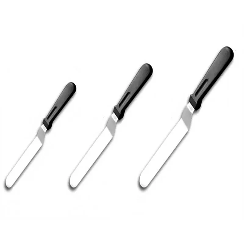 6/8/10inch Angled Spatula Professional Cake Knife Spatula Smoother