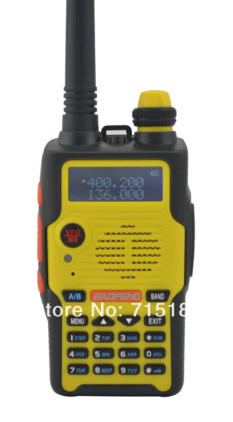 Новинка! Baofeng BF-E500S 136-174 МГц и UHF400-520MHz двухдиапазонный 5 Вт/1 Вт 128CH FM 65-108 МГц с бесплатными наушниками портативное двустороннее радио
