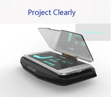 Universal Mobile GPS Navigation Bracket HUD Head Up Display For cars Smart Phone t Stand Navigation Bracket for Car