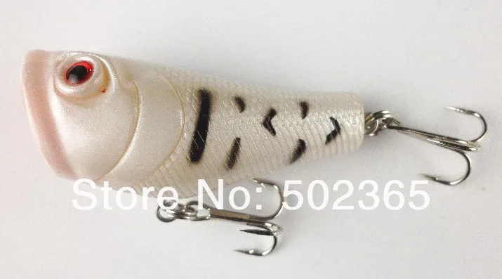 50 mm поппер для рыбалки приманки 5 см 7.4 G 8# hooksTop вода рукоятка приманки бас пластик жёсткая приманки 4 цвета 200 шт воблеры воблеры рыбалка pesca