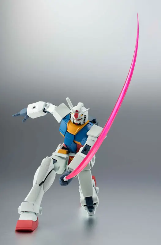 Оригинальная фигурка робота BANDAI Tamashii Наций № 192-RX-78-2 Gundam ver. A.n.i.m.e. "Мобильный костюм Гундам"
