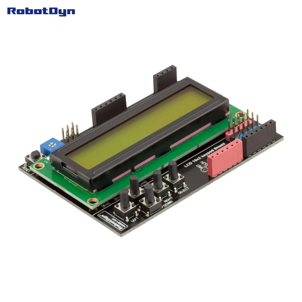 

LCD keypad Shield, 1602 display, for Arduino LCD Shield GREEN SCREEN