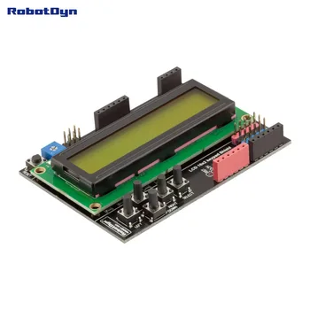 

LCD keypad Shield, 1602 display, for Arduino LCD Shield GREEN SCREEN