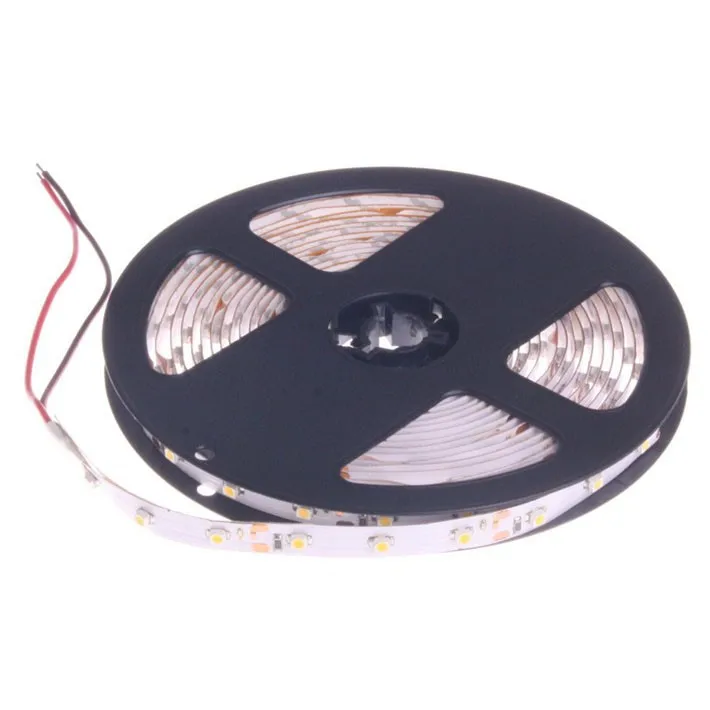 Бесплатная доставка SMD 2835/3528 SMD светодиодные ленты свет DC 12 В в светодио дный 60 led s/M Крытый декоративные клейкие белый теплый красный зеленый