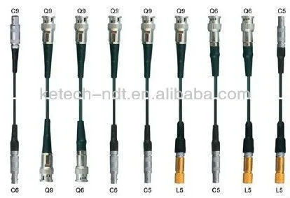 Один кабель LEMO00-LEMO01 для ультразвукового дефектоскопа(C9-C5