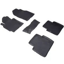 Резиновые коврики для Mazda CX5(2012-) с высокими бортиками(Seintex 82717