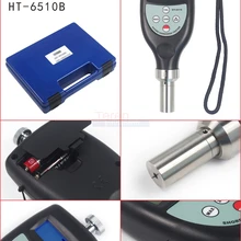 HT-6510B, портативный USB выход, тестер твердости, B, дюрометр, метр, Мягкая Фирма, измерительный прибор, R 0,1 конус