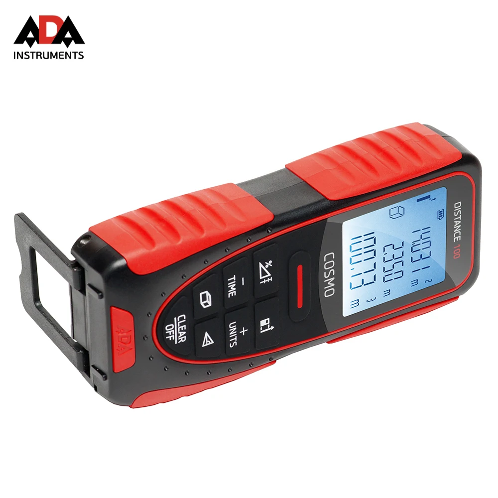 Лазерная рулетка космо. А00412). Cosmo 100. Лазерная рулетка с функцией уклономера ada cosmo 100 габариты. Cosmo 100.