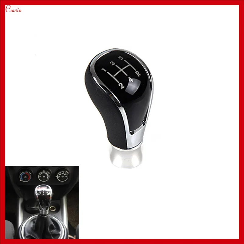New Refit Gear Head 5 Speed Manual Transmission Gear Shift Knob For