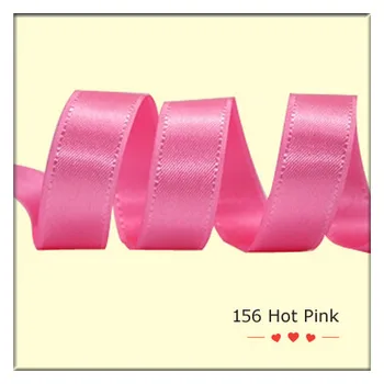 

1/4" inch 6mm taffeta edge double sided satin ribbon