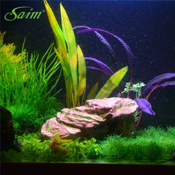 

Fish tank Decoration Ornament Decor Plastic large diameter stone rock aquarium accessories Aquarium Decorative