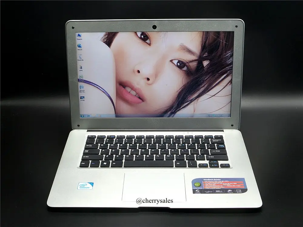  New 14 inch notebook computer Ultrabook laptop PC Windows8.1 In-tel Celeron J1900 2.0Ghz 4GB DDR3 750GB HDD  WIFI HDMI webcam 