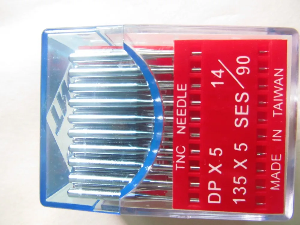 Акция 10 Psc иглы для промышленной швейной машины режущая точка Dp5 Dp* 5 для Juki типичные для Brother Janome Siroba Kancai
