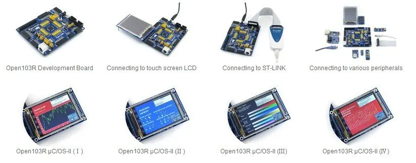 Open103R стандарт# STM32F1 макетная плата STM32F103RCT6 STM32F103 STM32 ARM Cortex-M3+ PL2303 USB UART модуль комплект