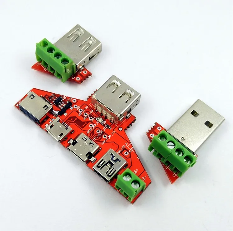 10 шт./лот Lightning type-c Micro USB мини кабель адаптер конвертер доска USB тестер емкость монитор Инструменты Запчасти