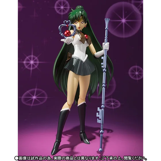 Оригинальная фигурка BANDAI Tamashii нация S. H. Figuarts(СВЧ)-Сейлор Плуто из "Pretty Guardian Sailor Moon"