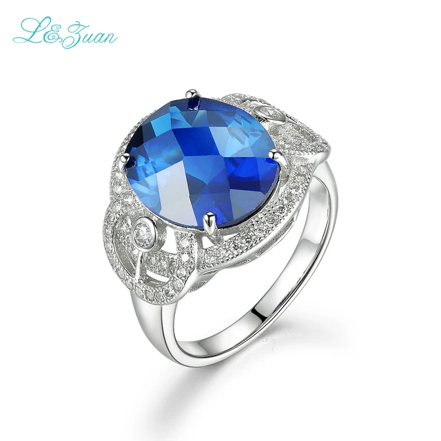 unique design for women luxury brand sapphire prong setting ring western style classic sterling silver jewelry - Western Style Wedding Rings unique design for women luxury brand sapphire prong setting ring western style classic sterling silver jewelry - Western Style Wedding Rings