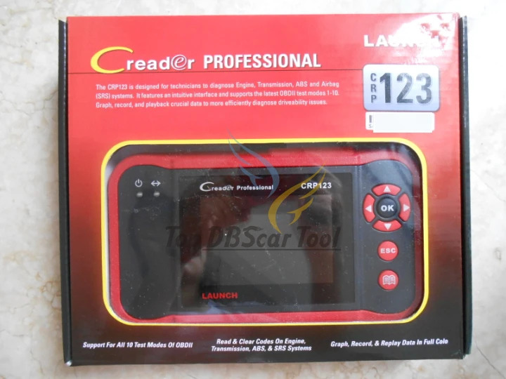 Считыватель кода запуска creader Professional CRP123 Creader VII+ Программное обеспечение multi-язык он-лайн диагностический инструмент