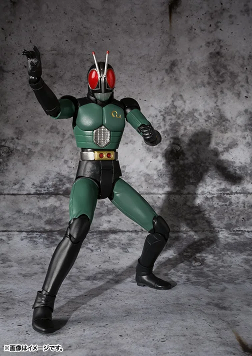Оригинальная фигурка BANDAI Tamashii нация S. H. Figuarts(СВЧ)-черная RX от "в масках Rider BLACK RX"