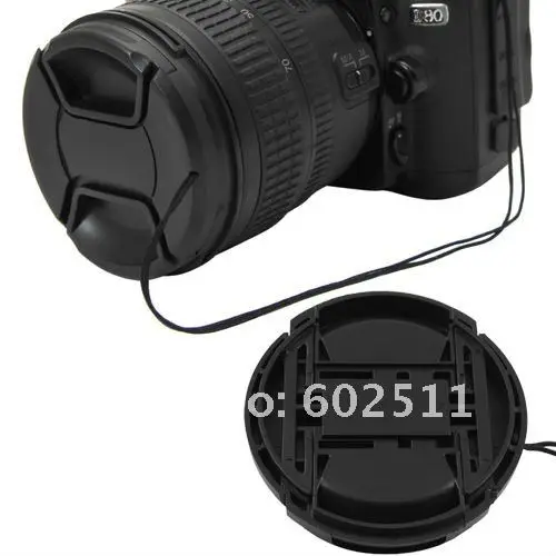 62 мм Центральная защелкивающаяся крышка Крышка для объектива Canon Nikon 62 мм