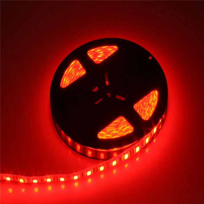 Водонепроницаемый RGB Led 5050 гибкие ленты 5 м 300 светодиодов SMD DC 12 В 6A адаптер 44key ИК-пульт контроллер Бесплатная доставка
