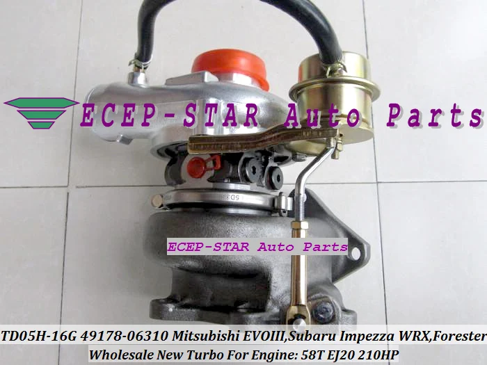 TD05-16G 49178-06310 4412AA092 Turbo турбонагнетатель для Mitsubishi EVO 3 III для SUBARU, автомобильные аксессуары, брелок для автомобиля SUBARU WRX GT555 58 T EJ20 2.0L 210HP