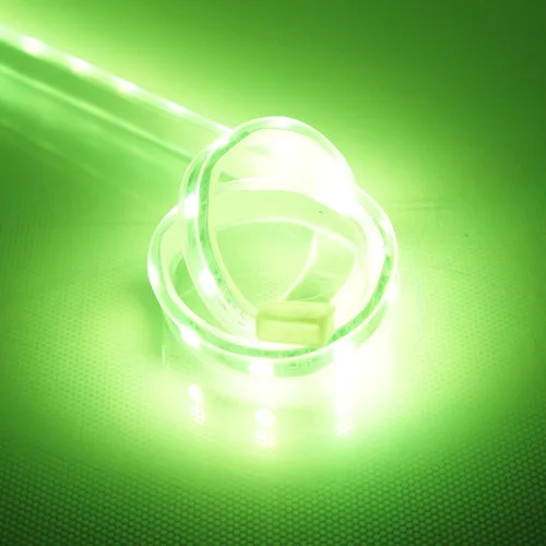 Waterproof-IP67 1 м DC 12 В SMD5050 гибкий светодиодный полосы 60 светодиодный ы за метр, белый, красный, зеленый, синий, желтый, RGB, белый фон