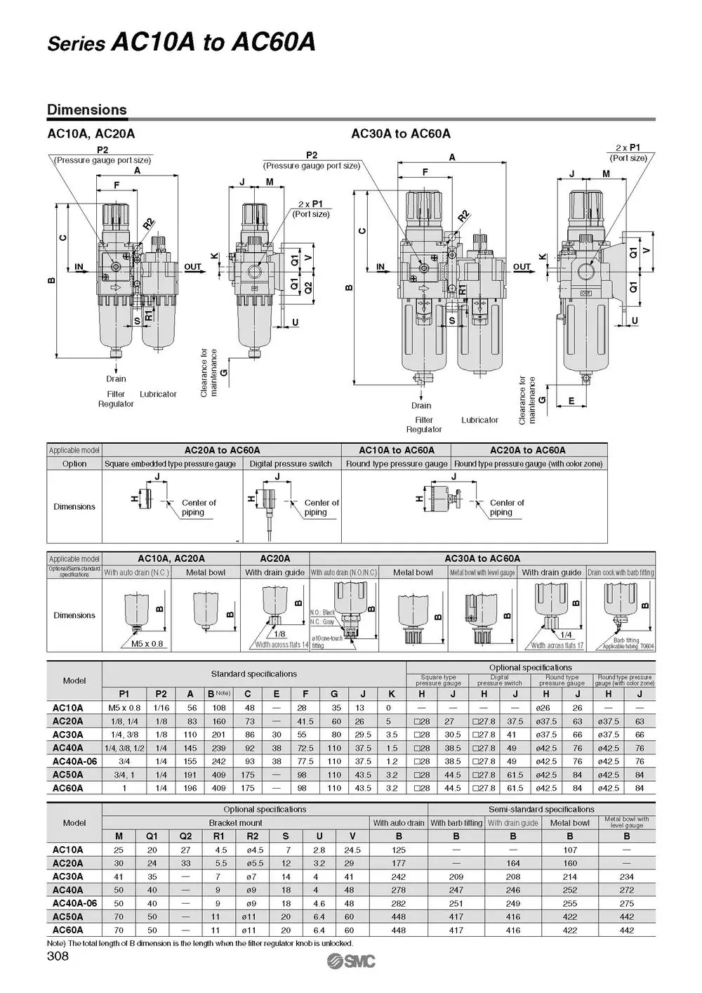 AC30A-03G-A воздуха Пневматический регулятор/фильтр в сборе, AW30-03-A, AL30-03-A