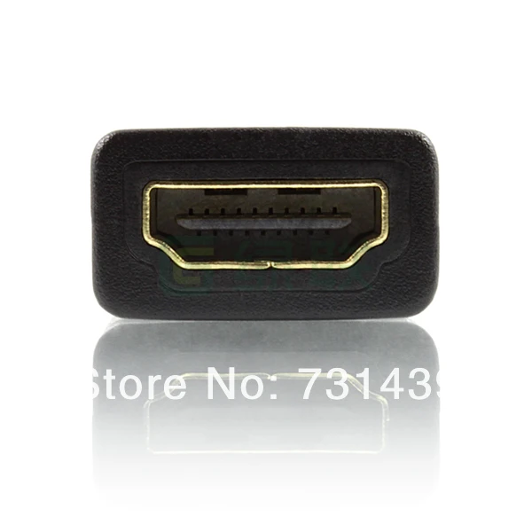 500 шт. HDMI к HDMI Женский Продлить адаптер Кабельный разъем Кабо Kabel для HDTV HDCP 1080 P