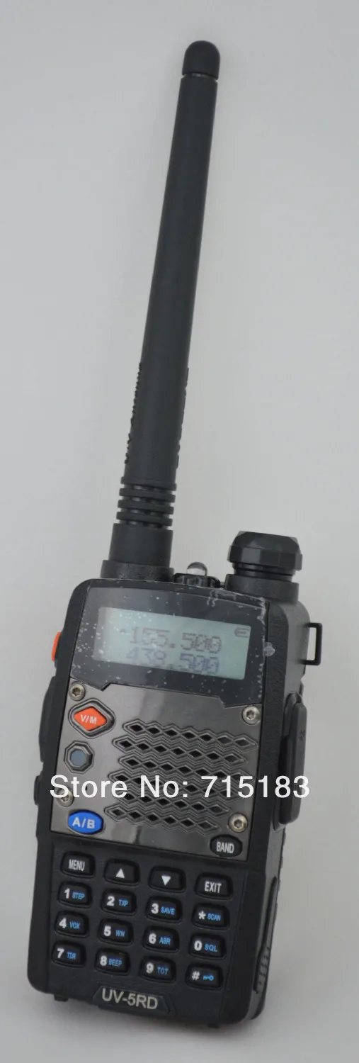 Baofeng uv-5rd 136-174 мГц (Rx/TX) и UHF400-520MHz (TX/RX) dual Band 5 Вт/1 Вт 128ch fm 65-108 мГц с бесплатной наушники двусторонней Радио