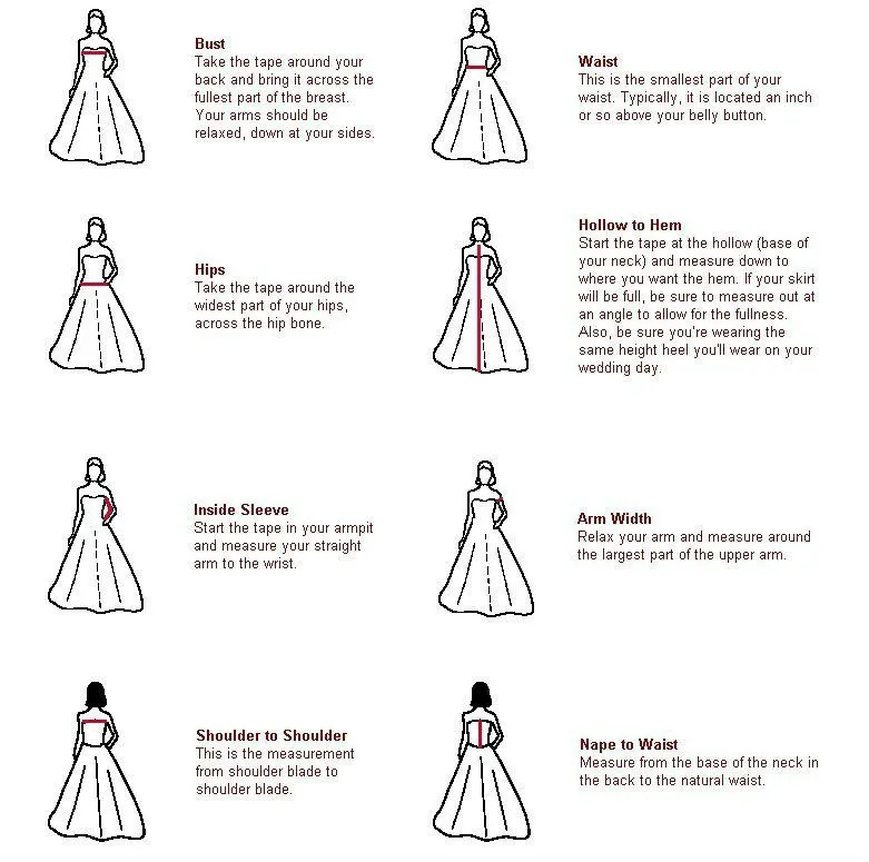 Types of Wedding Dress Trains