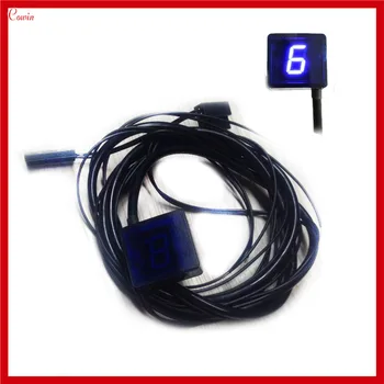 

New Universal Blue Led Digital 0-6 Speed Gear Indicator Motorcycle Shift Level Indicator