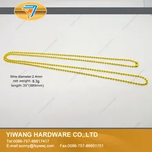 Производитель прямые Aliexpress хорошего качества ожерелье цепь шарик цепи 889 мм книга цепь 10 шт. комплект коллекции цепи