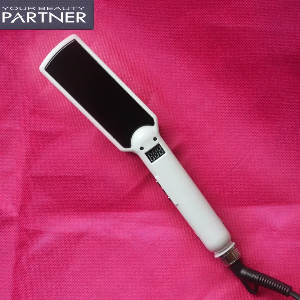 Розничная 1.5 дюймов мода выпрямитель для волос Flat Iron хорошо работать с кератина волос выпрямитель для волос Выпрямление