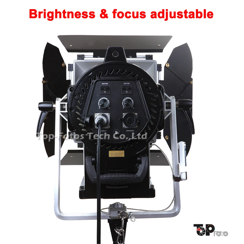 US $1.750.00 ALUMOTECH 2X300W LED Fresnel Dimming BiColor Wireless Remote Spot Led Light For Video Studio Photography Film