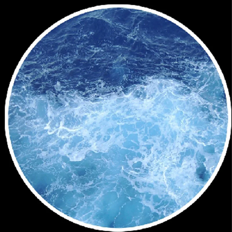 На заказ обои для пола голубое море Гостиная Ванная комната 3D Виниловые наклейки для пола картины самоклеящиеся водонепроницаемые обои