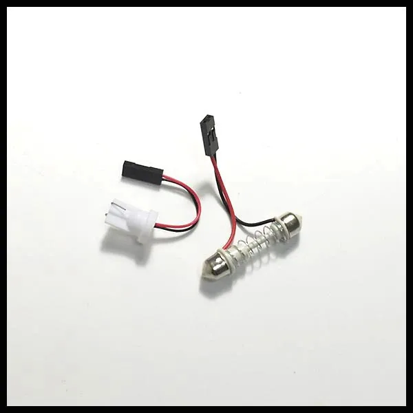 Автомобильный светодиодный фестон 48SMD 5050 SMD светодиодный купол свет панель с белыми светодиодами свет гирлянда; осветительная лампа с 2 адаптерами