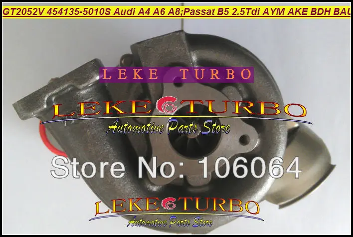 GT2052V 454135-5010S 059145701D For Audi A4 A6 A8 Passat B5 2.5L TDI AYM AKE BDH BAU turbocharger (1)